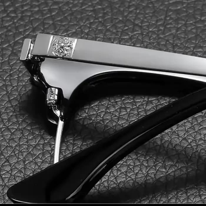 Lunettes à demi-monture de style japonais pour hommes et femmes