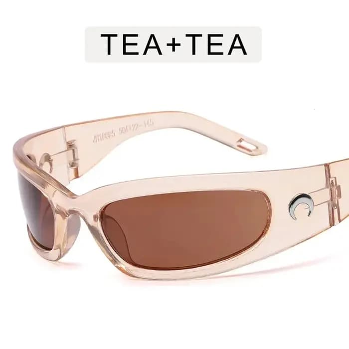 Lunettes de soleil en forme de lune