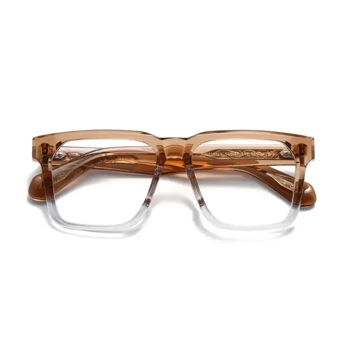 Montures de lunettes optiques carrées en acétate épais grande taille 2025 – Lunettes de luxe rétro pour hommes, pour myopie et hypermétropie, sur ordonnance