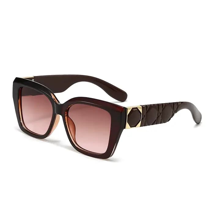 Nouvelles lunettes de Style de rue amincissantes de forme carrée pour voyage