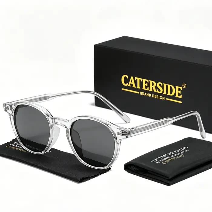 CATERSIDE – lunettes de soleil polarisées vintage pour hommes