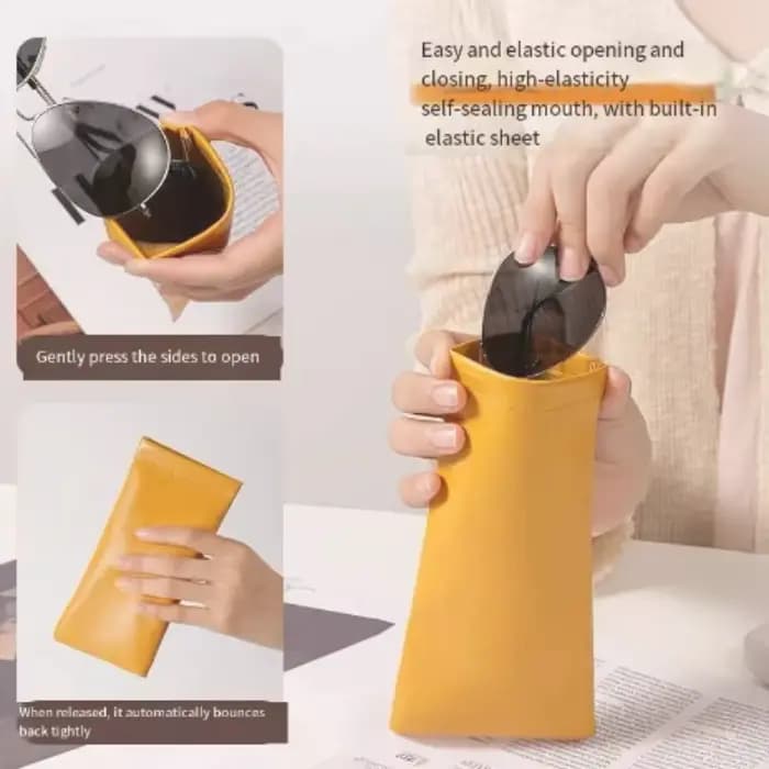 Étui à lunettes de soleil à fermeture automatique
