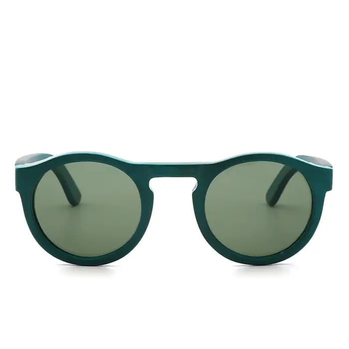 Lunettes de Soleil Rétro Classiques en Bois de Bambou group pour Homme
