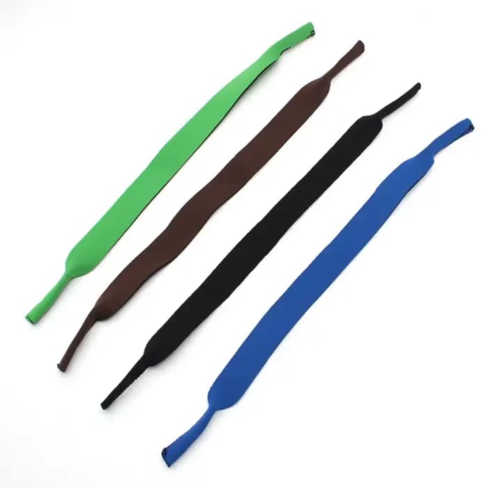 Lunettes de lunettes chaudes sangle antidérapante cordon de cou extensible Sports de plein air lunettes chaîne lunettes de soleil corde support de bande 40.8 cm