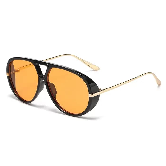 Nouvelles lunettes de soleil aviateur surdimensionnées pour femmes et hommes