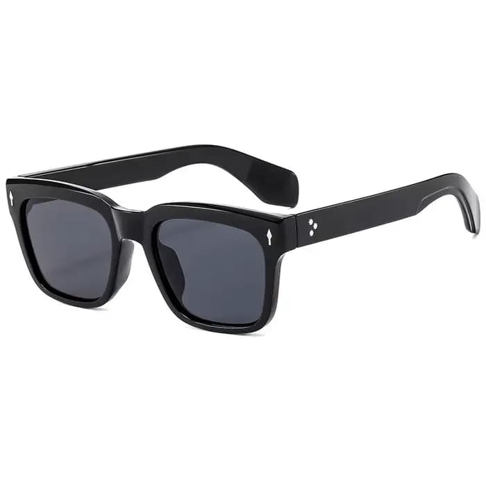 Lunettes de soleil carrées vintage pour hommes et femmes
