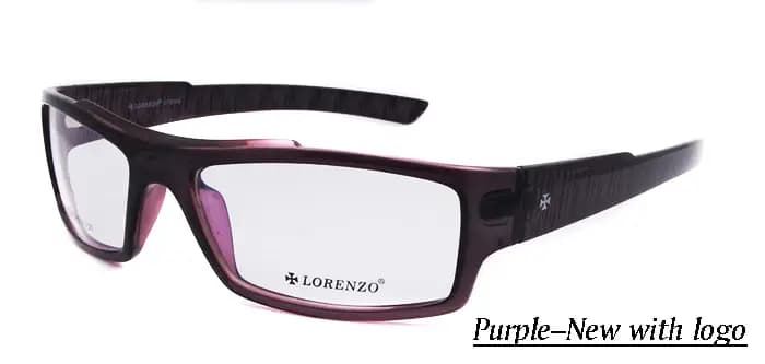 Montures de lunettes transparentes pour hommes