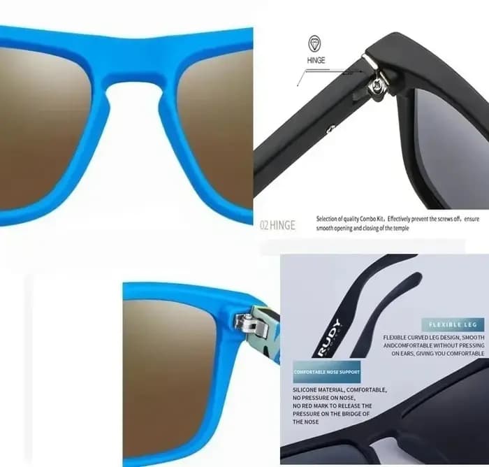 Lunettes de pêche polarisées tendance UV400