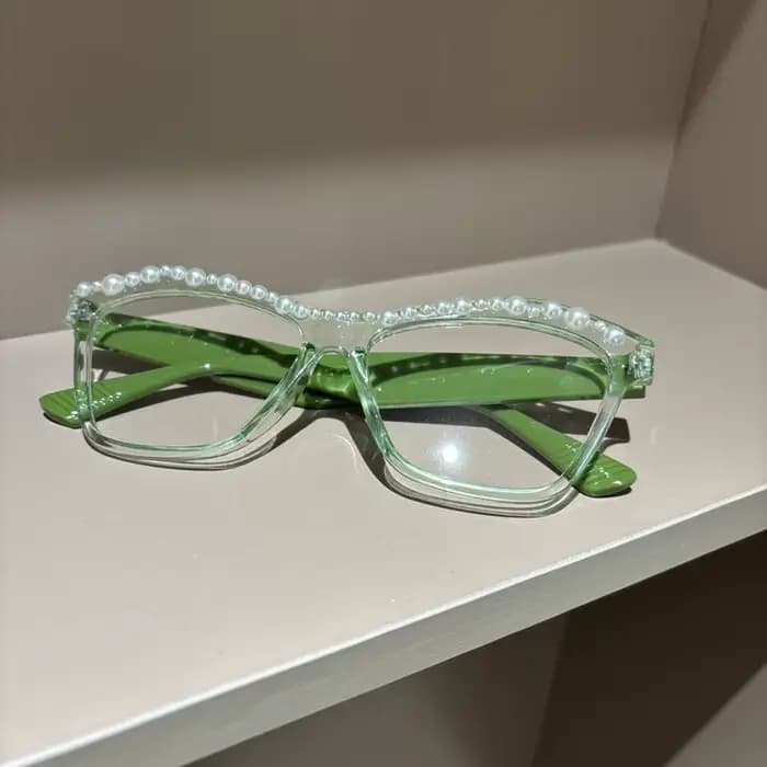 Lunettes de presbytie perlées pour femmes