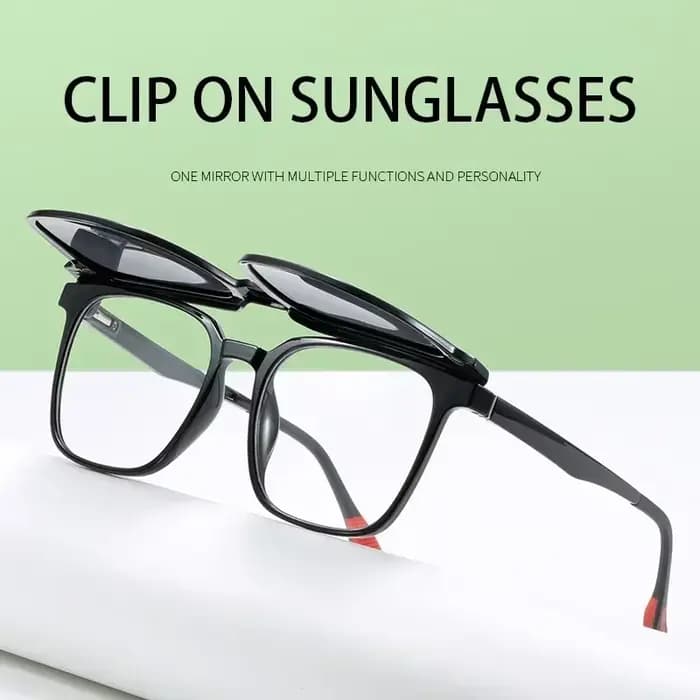CLLOIO pince magnétique optique lunettes de soleil hommes polarisées myopie