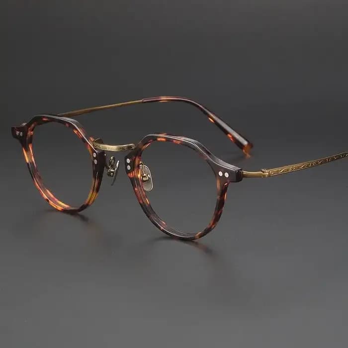 HONKAN – lunettes de créateur japonaises en acétate et titane pur