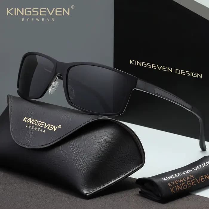 KINGSEVEN haute qualité lunettes de soleil mode polarisées UV400 lunettes à la mode conduite hommes