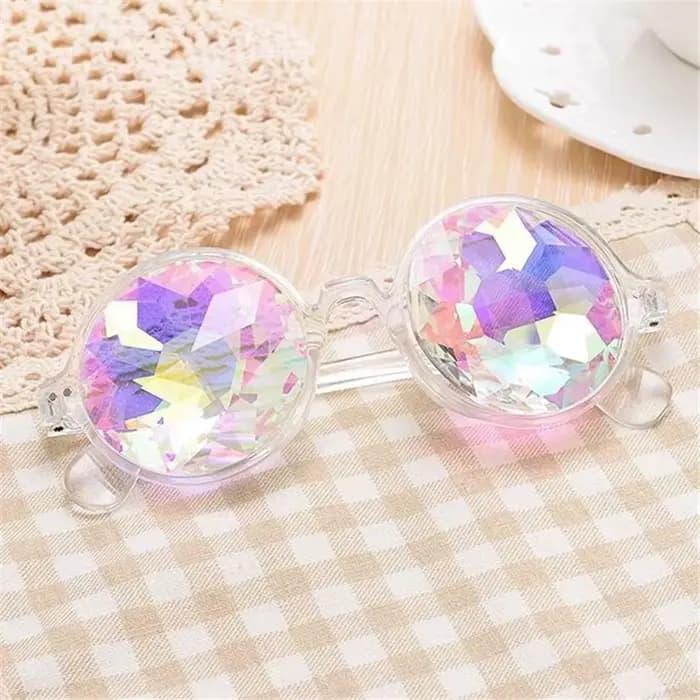 Lunettes Caleidoscope Colorées pour Femmes