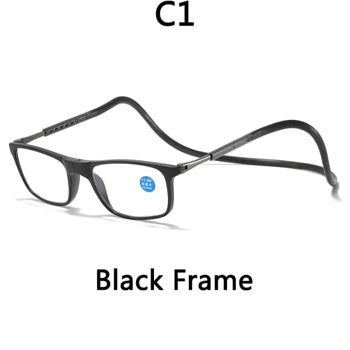 Lunettes de lecture magnétiques portables pour hommes et femmes