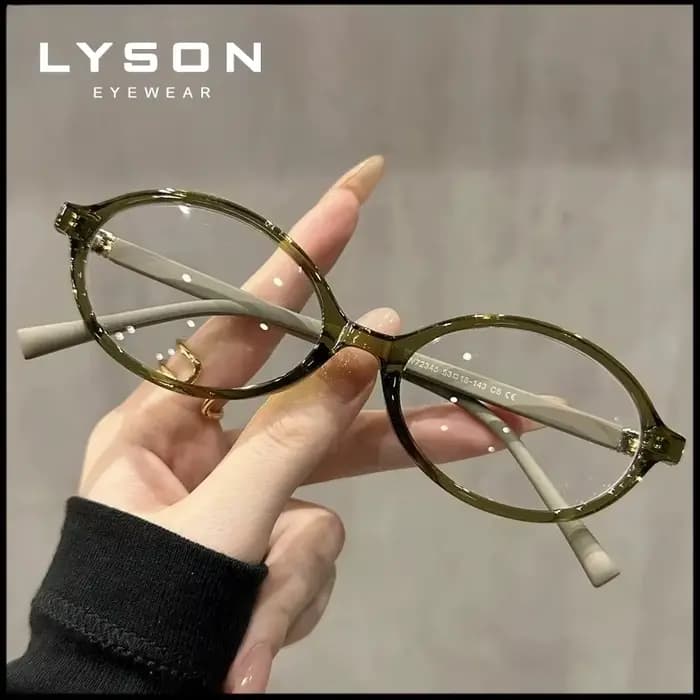 LYSON rétro myopie lunettes femmes ovale petit cadre personnalisation
