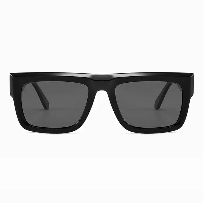 Lunettes de soleil rectangulaires optiques rétro pour hommes