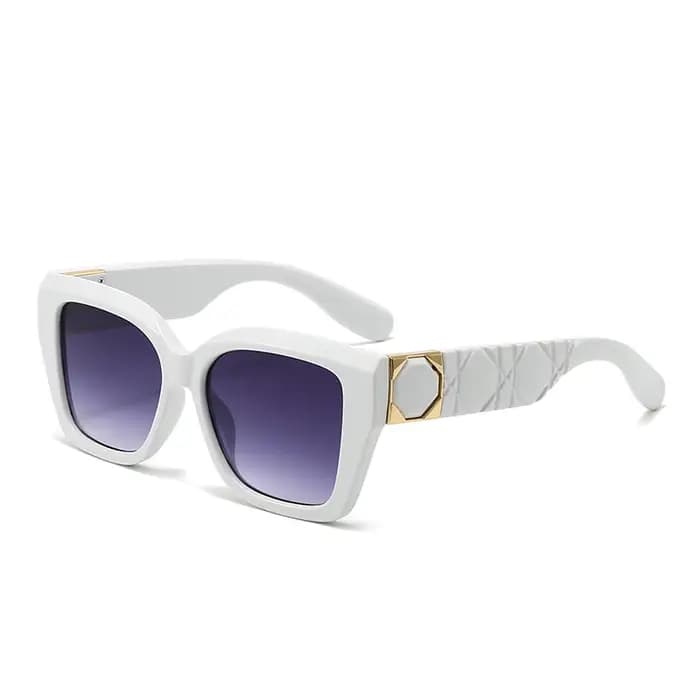 Nouvelles lunettes de Style de rue amincissantes de forme carrée pour voyage