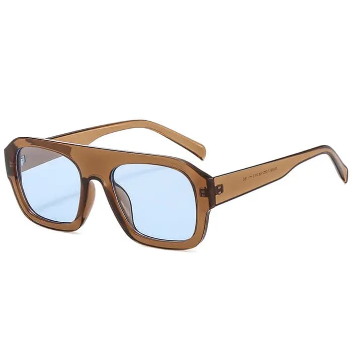 DDDLONG rétro mode Punk pilote lunettes de soleil femmes hommes plage