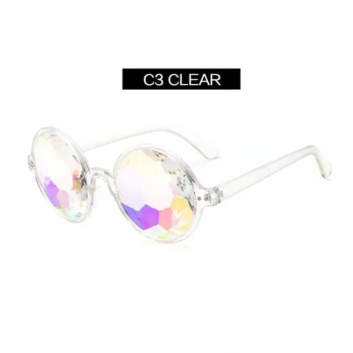Lunettes Caleidoscope Colorées pour Femmes