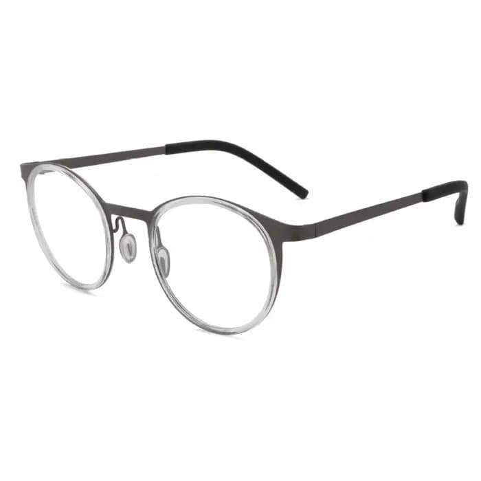 Lunettes de lecture à monture métallique de luxe pour hommes