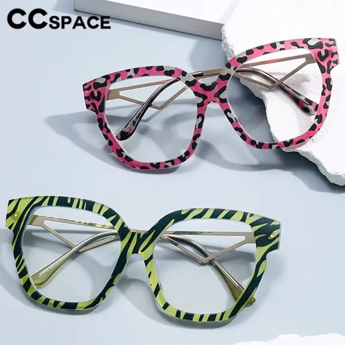 Lunettes de lecture carrées bloquées par documents pour femmes