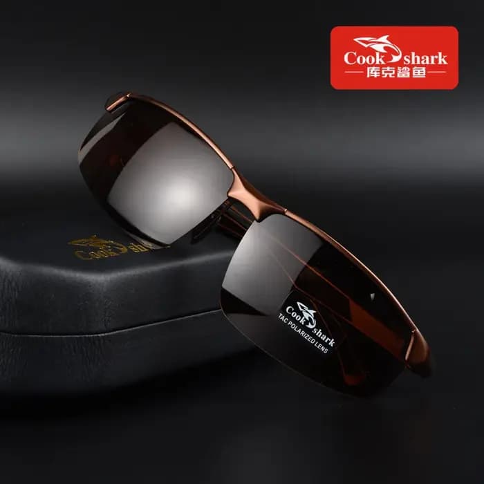 Lunettes de soleil polarisées Cook pour les conducteurs masculins conduisant