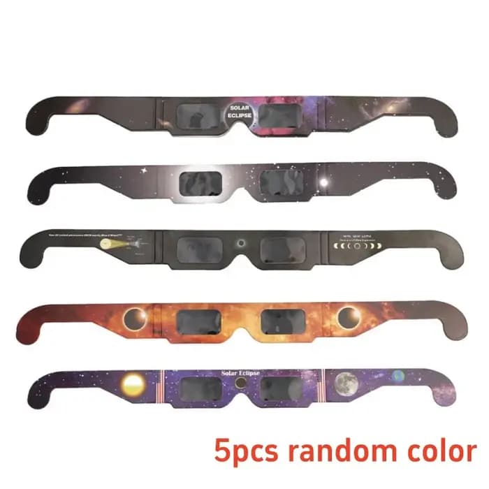 Lunettes d'éclipse solaire anti-UV