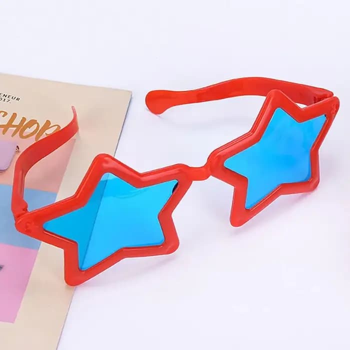 Lunettes de soleil pentagramme pour carnaval d'halloween