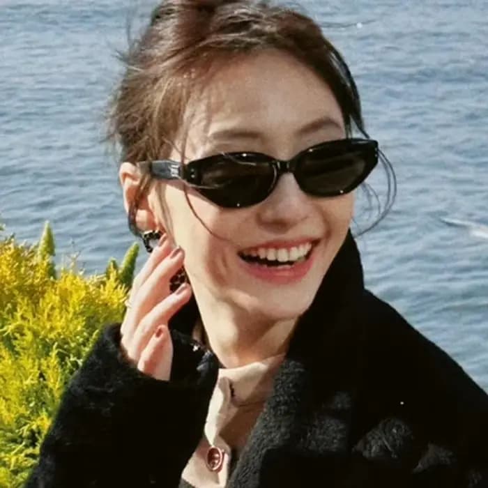 Lunettes de soleil œil de chat vintage pour femmes