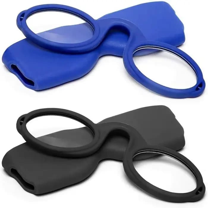Mini lunettes de lecture avec étui, pince antarctique, unisexe, + 1.5 ~ + 3.0
