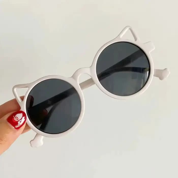 Lunettes de soleil avec oreilles d'animaux de dessin animé pour filles et garçons