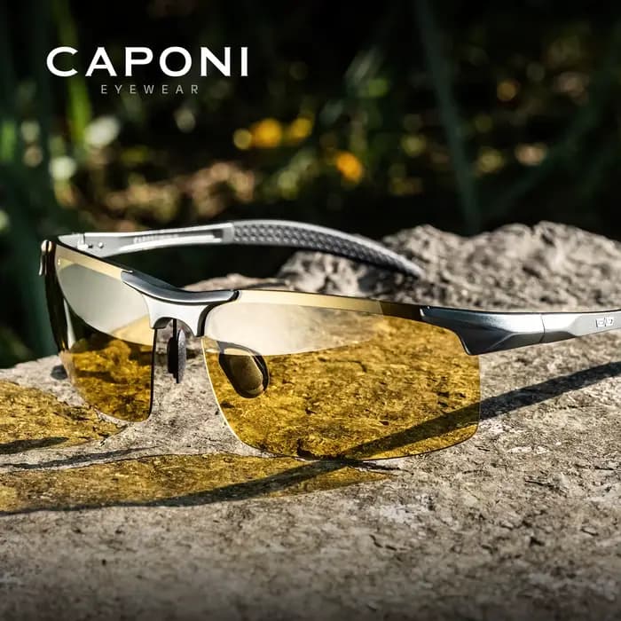 Lunettes de soleil photochromiques pour hommes