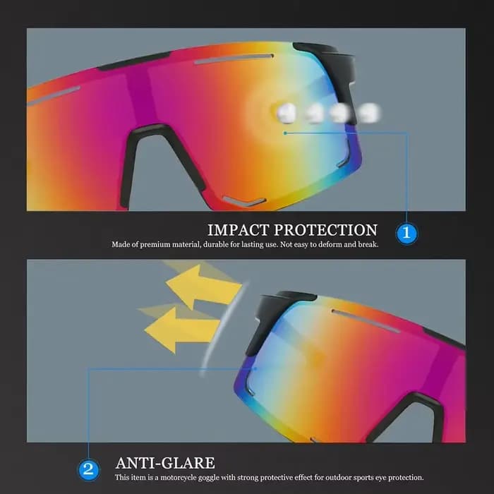 Lunettes de soleil de cyclisme