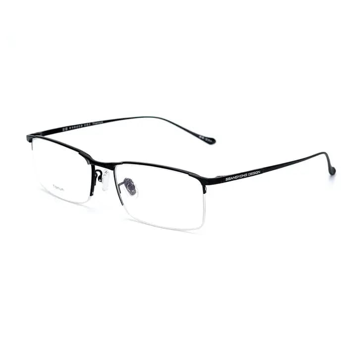 Monture de lunettes en titane ultralégère pour hommes