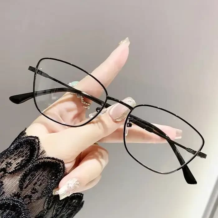 Lunettes de myopie carrées classiques pour femmes, monture œil de chat vintage, lunettes de vue de p
