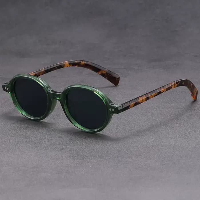 Lunettes ovales à monture en plastique pour hommes/femmes, 5 pièces, style Boho, personnalité, mode,
