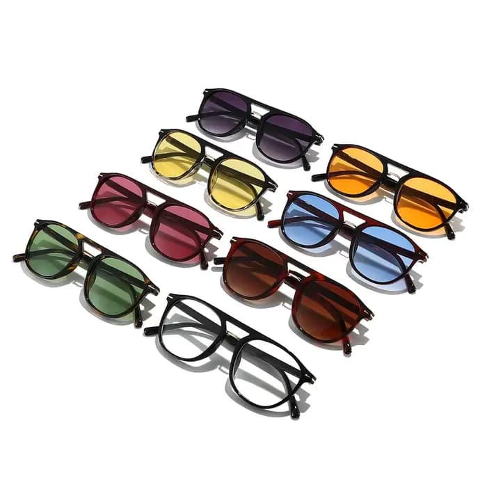 Lunettes de soleil rétro Aviator 2026 – Style photographie de rue européenne