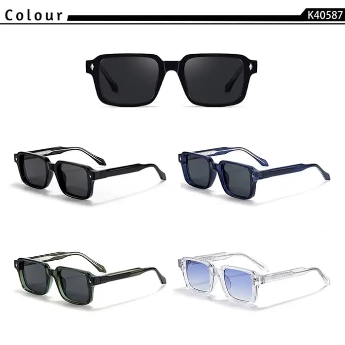 CATERSIDE mode hommes lunettes de soleil carrées marque Design branches conseils lunettes de soleil