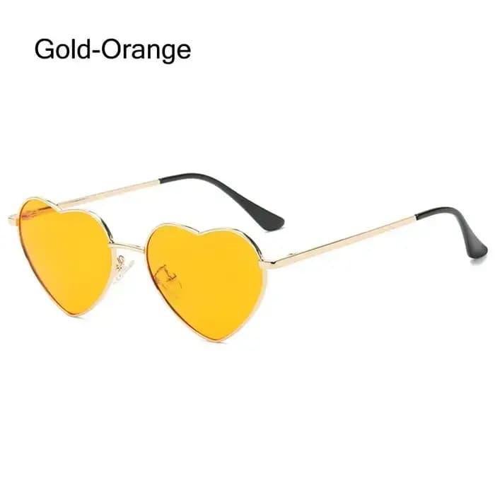 Lunettes de soleil en forme de cœur