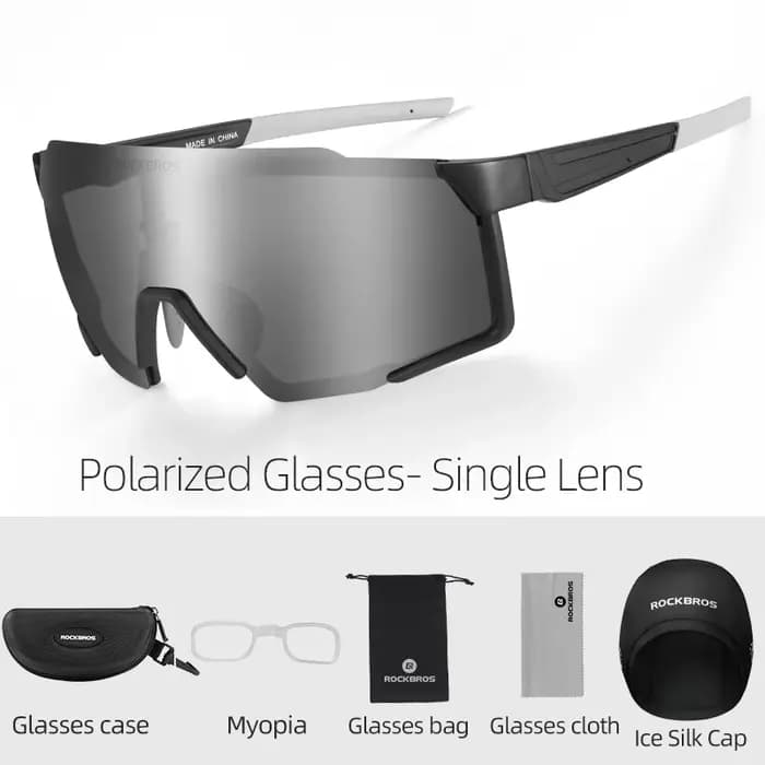 ROCKBROS lunettes de cyclisme verres polarisés/photochromiques lunettes de soleil de vélo hommes femmes lunettes lunettes sport vtt lunettes de cyclisme sur route